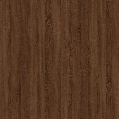 Oven Cabinet Lyon Brown Oak 60x46x81.5 cm Engineered Wood