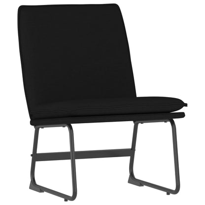 Lounge Chair Black 52x75x76 cm Fabric