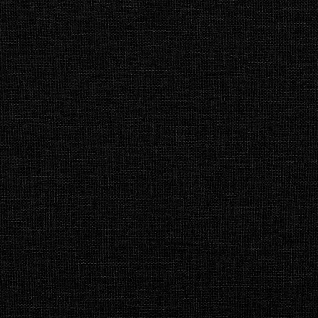 Lounge Chair Black 52x75x76 cm Fabric