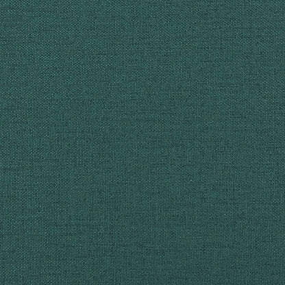 Bench Dark Green 100x75x76 cm Fabric