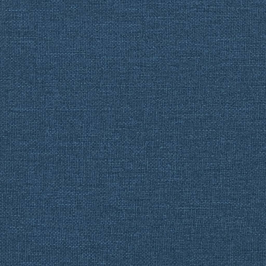 Bench Blue 100x75x76 cm Fabric