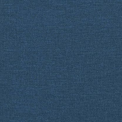 Bench Blue 100x75x76 cm Fabric