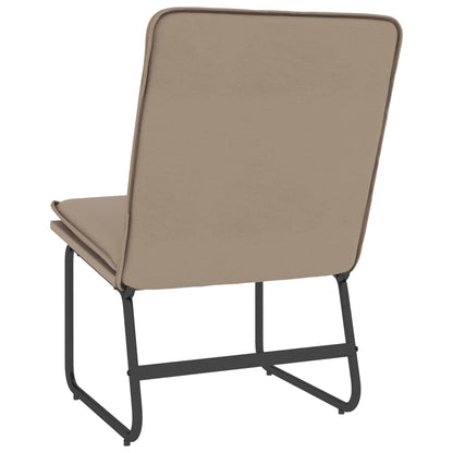 Lounge Chair Cappuccino 54x75x76 cm Faux Leather