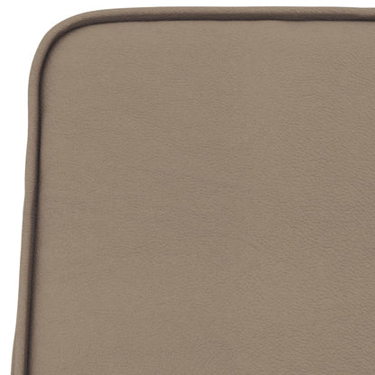 Lounge Chair Cappuccino 54x75x76 cm Faux Leather