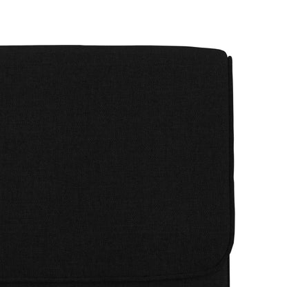 Lounge Chair Black 55x64x80 cm Fabric