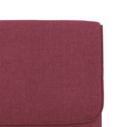 Lounge Chair Wine Red 55x64x80 cm Fabric