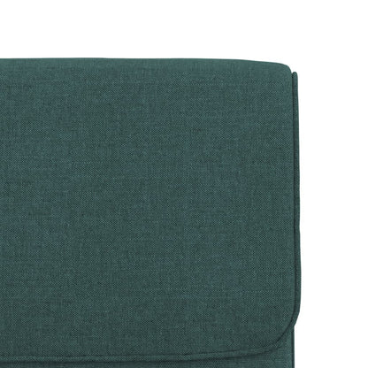 Lounge Chair Dark Green 55x64x80 cm Fabric