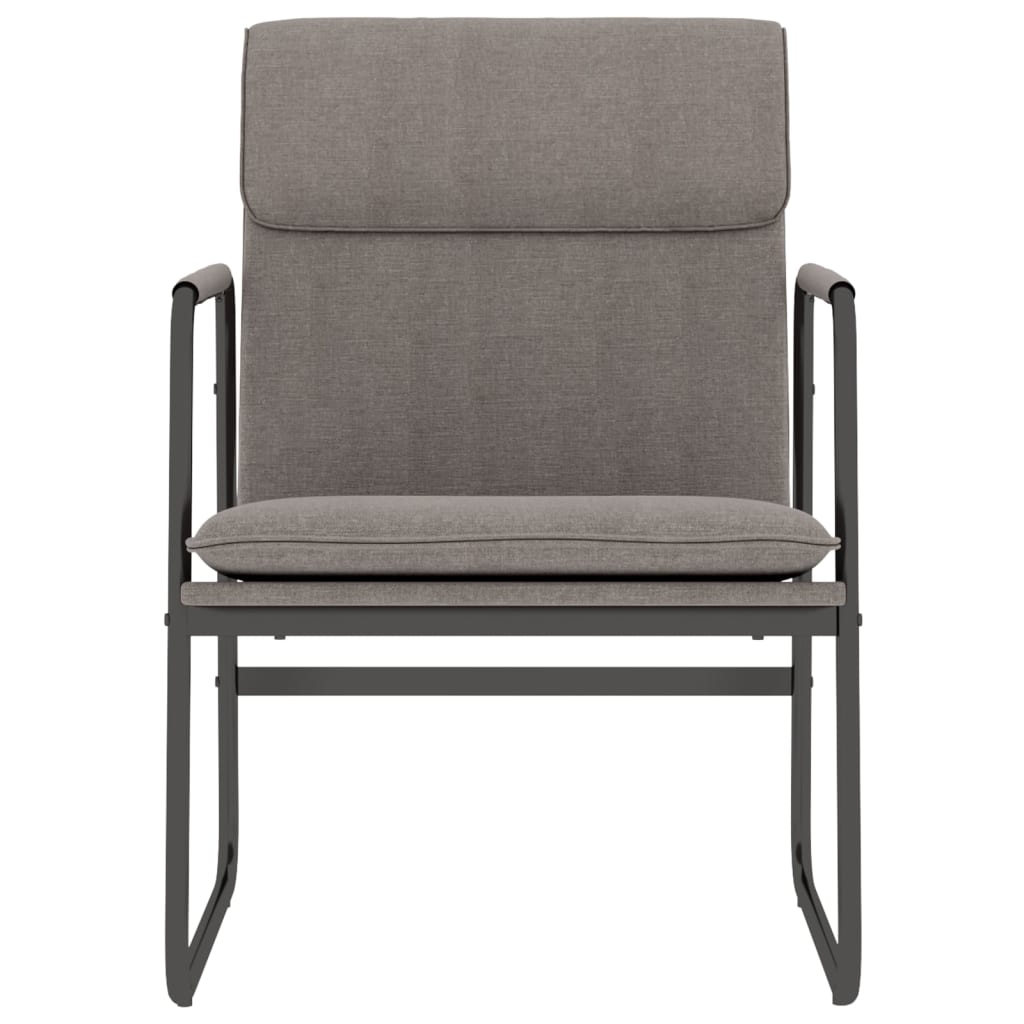 Lounge Chair Taupe 55x64x80 cm Fabric