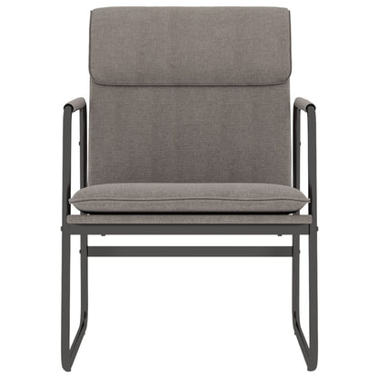 Lounge Chair Taupe 55x64x80 cm Fabric