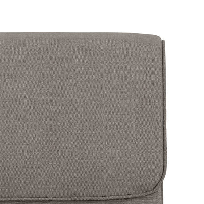 Lounge Chair Taupe 55x64x80 cm Fabric