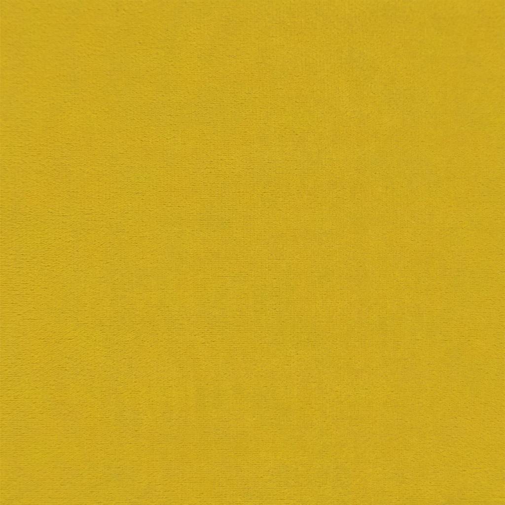 Armchair Yellow 62x79x79 cm Velvet