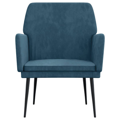Armchair Blue 62x79x79 cm Velvet