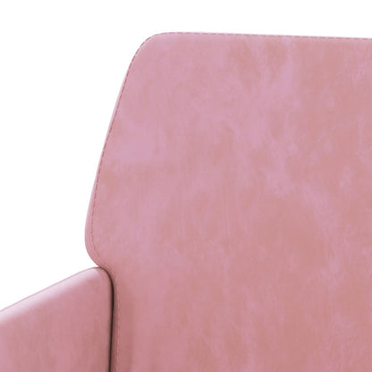 Bench Pink 108x79x79 cm Velvet