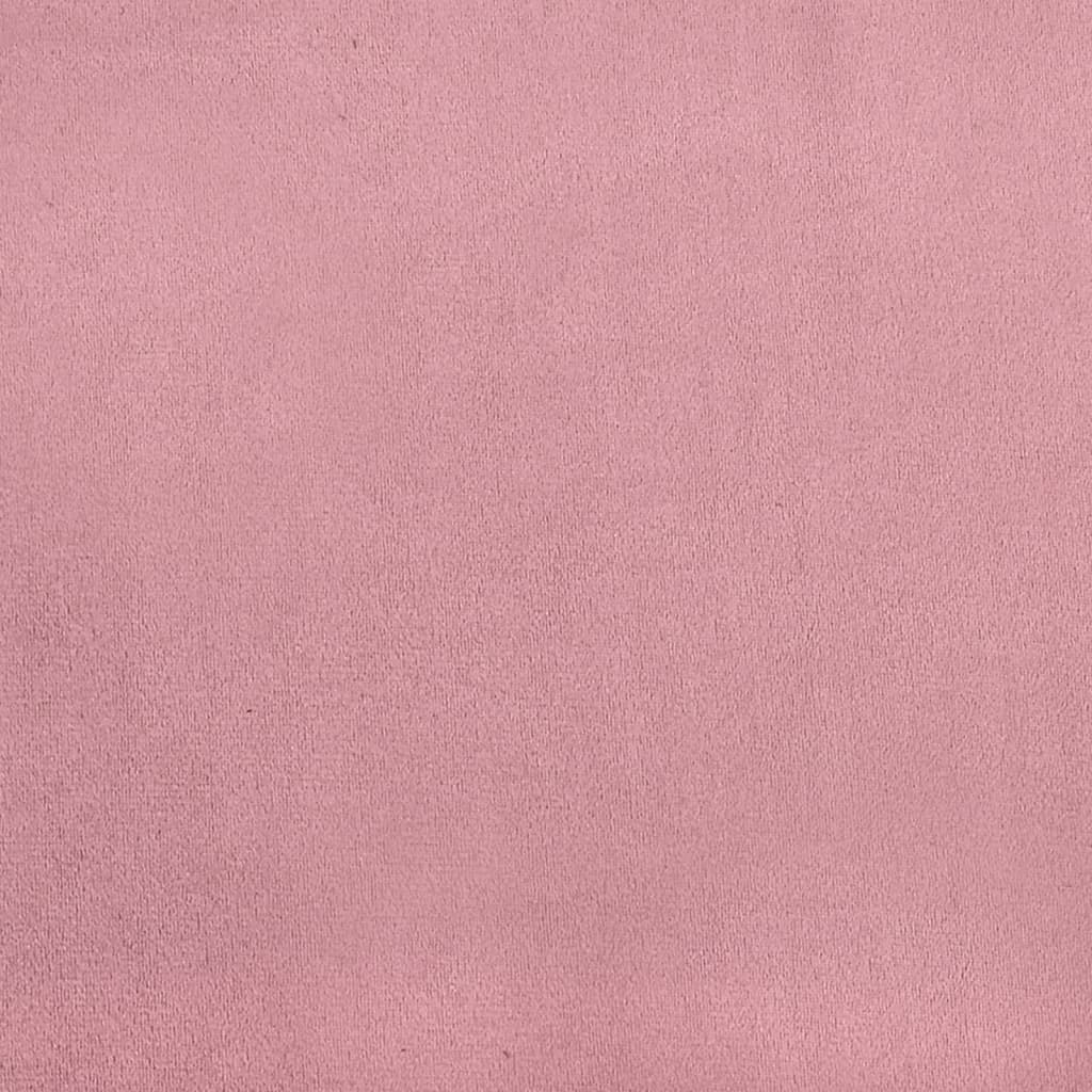 Bench Pink 108x79x79 cm Velvet