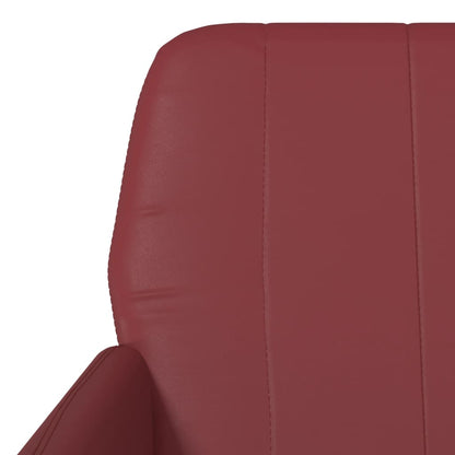 Armchair Wine Red 61x78x80 cm Faux Leather