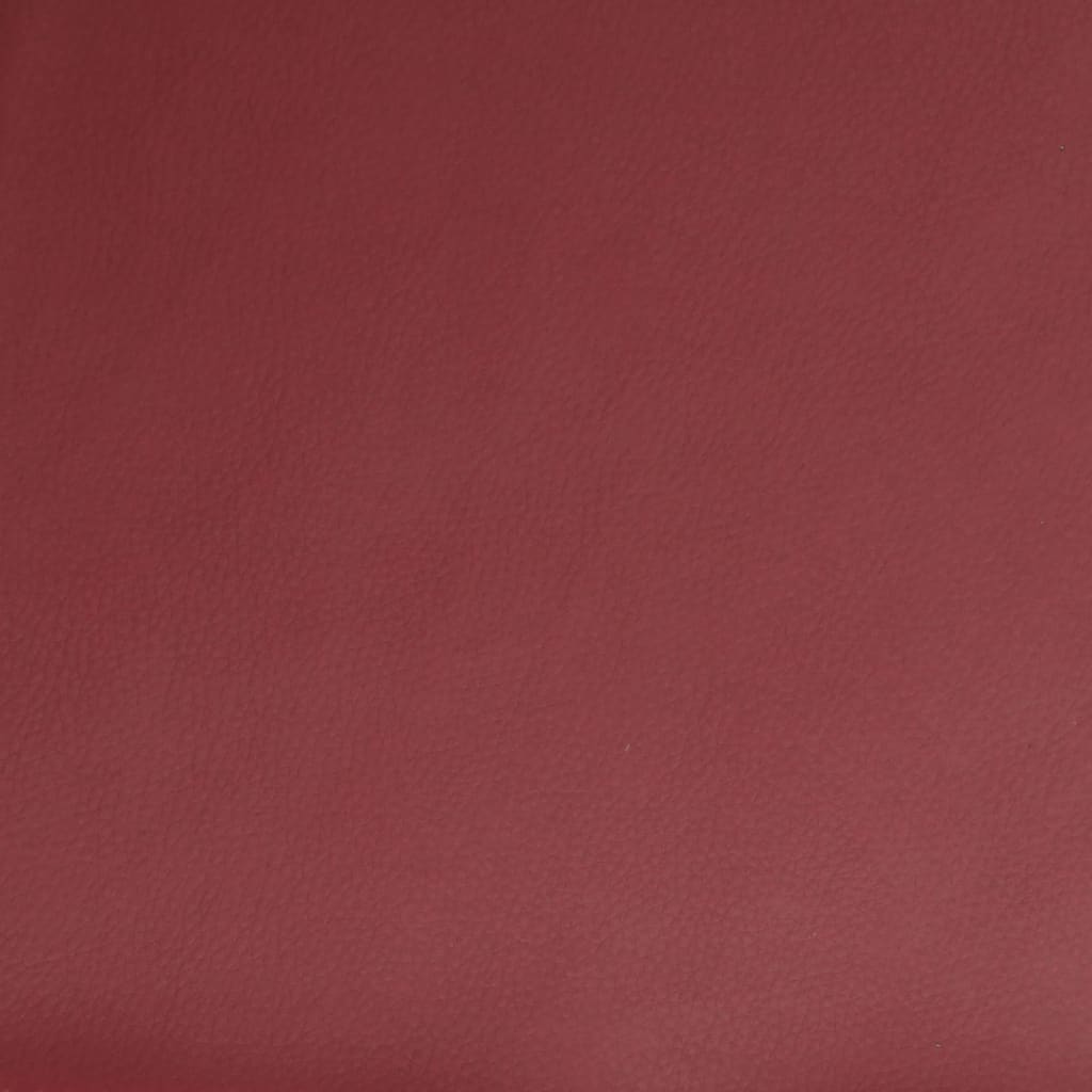 Armchair Wine Red 61x78x80 cm Faux Leather