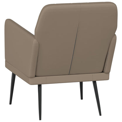 Armchair Cappuccino 61x78x80 cm Faux Leather