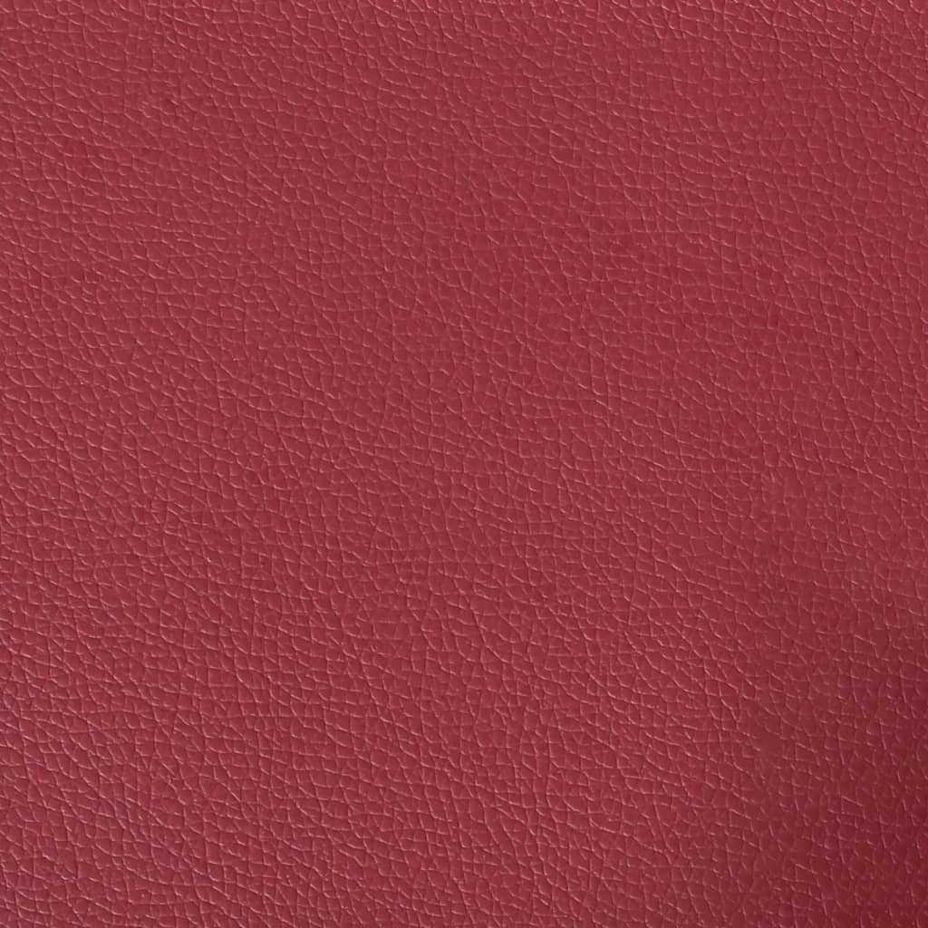Armchair Wine Red 63x76x80 cm Faux Leather