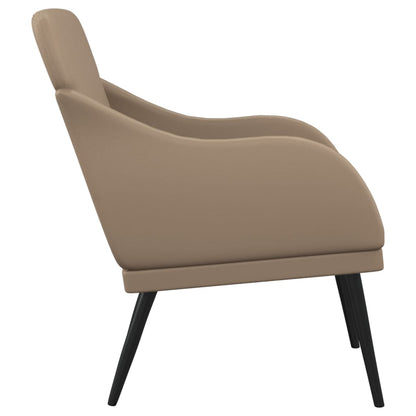 Armchair Cappuccino 63x76x80 cm Faux Leather