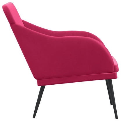 Bench Wine Red 110x76x80 cm Velvet