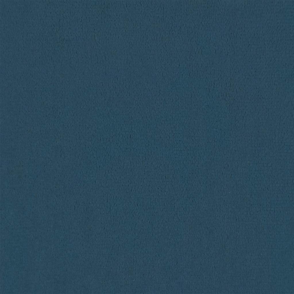 Bench Blue 110x76x80 cm Velvet