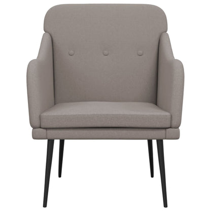Armchair Taupe 63x76x80 cm Fabric