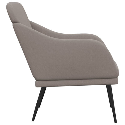 Armchair Taupe 63x76x80 cm Fabric