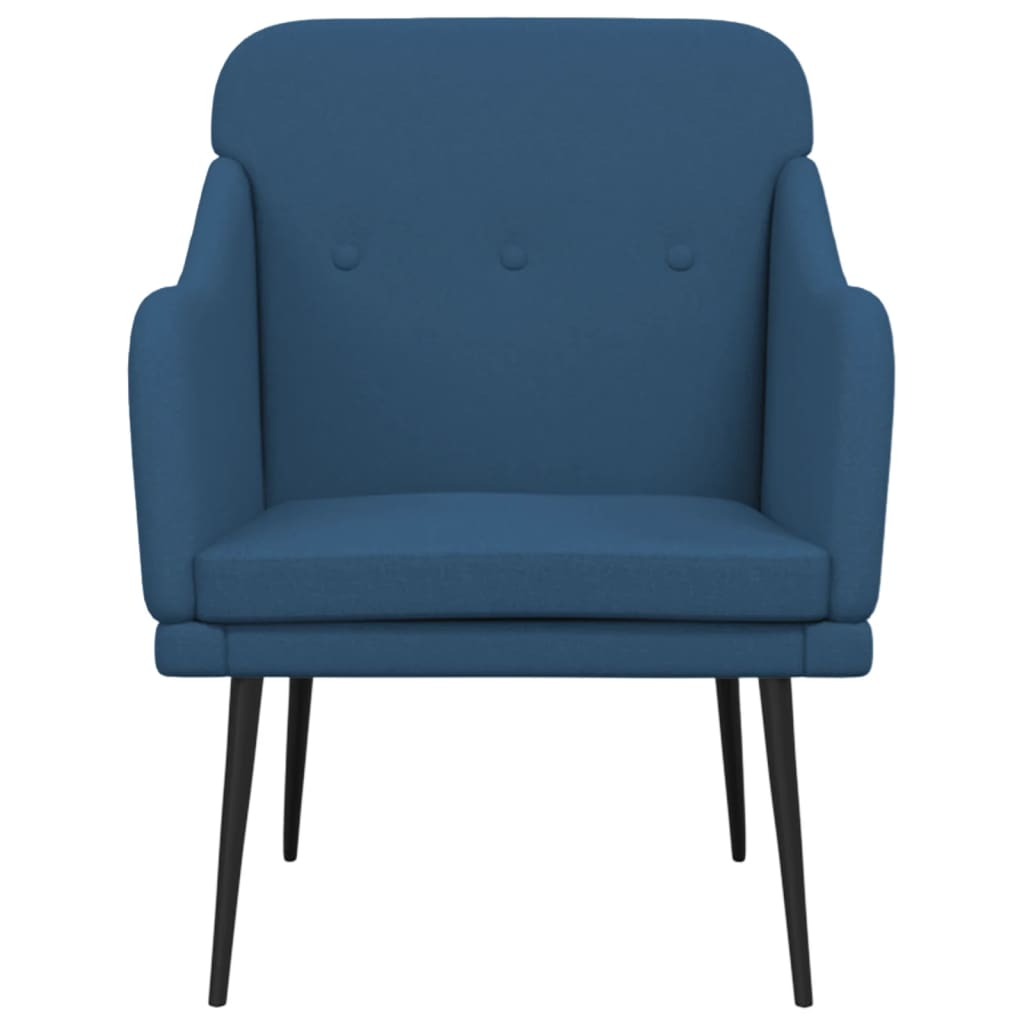 Armchair Blue 63x76x80 cm Fabric