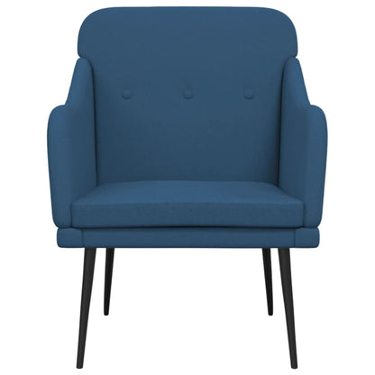Armchair Blue 63x76x80 cm Fabric