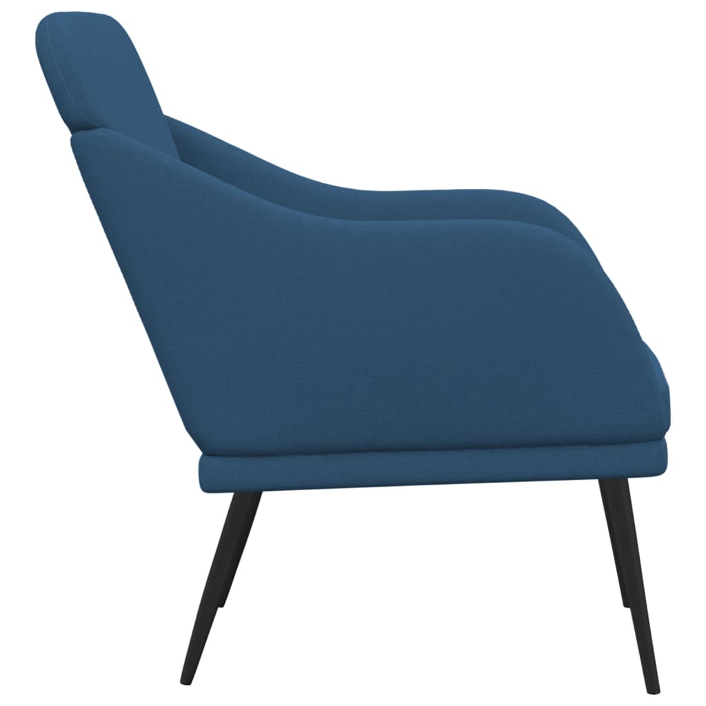 Armchair Blue 63x76x80 cm Fabric
