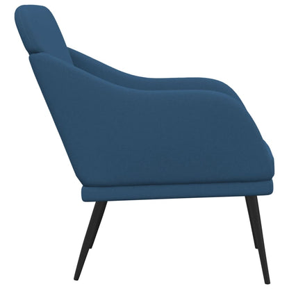 Armchair Blue 63x76x80 cm Fabric