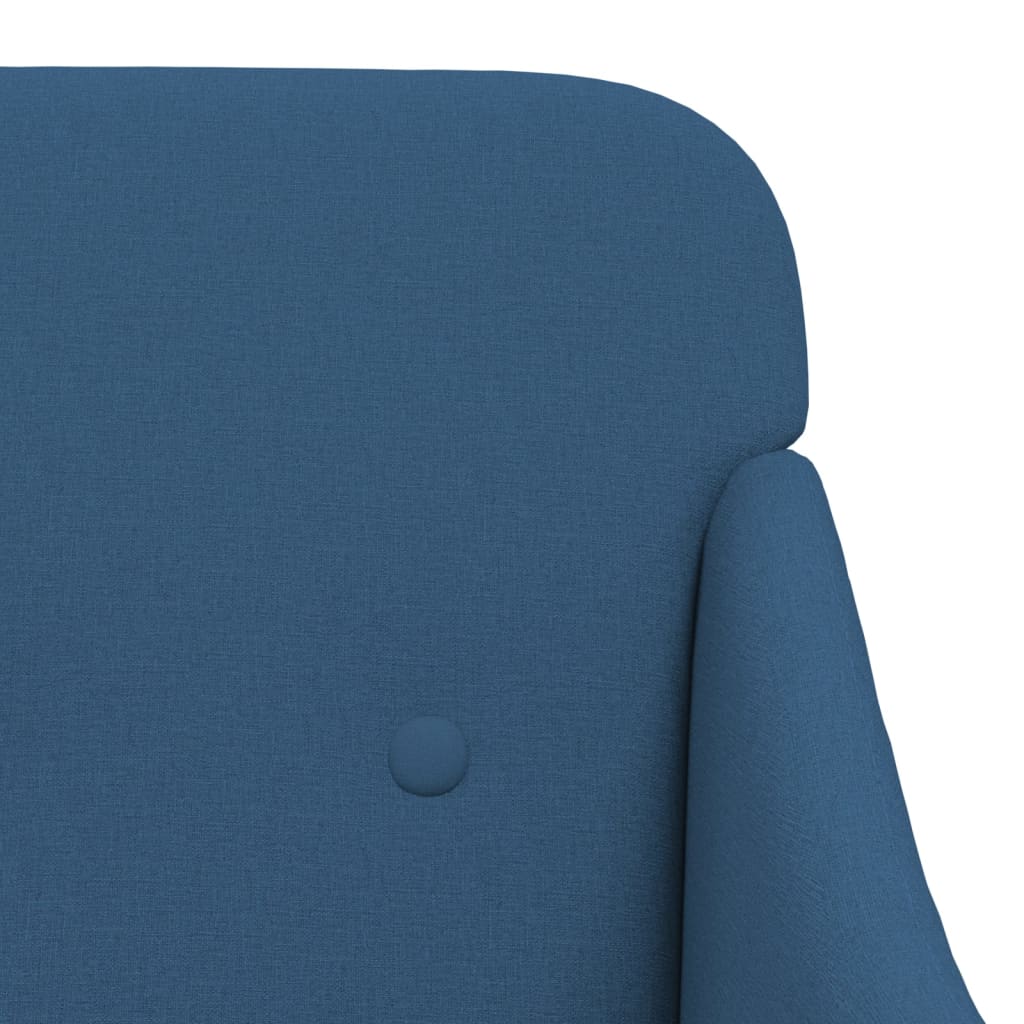 Armchair Blue 63x76x80 cm Fabric