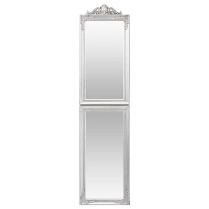 Free-Standing Mirror Silver 40x160 cm