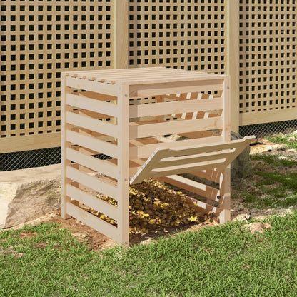 Composter 63,5x63,5x77,5 cm Solid Wood Pine