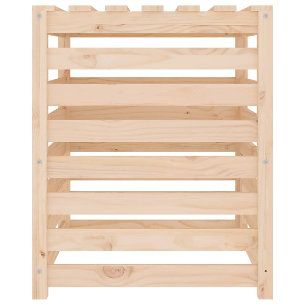Composter 63,5x63,5x77,5 cm Solid Wood Pine