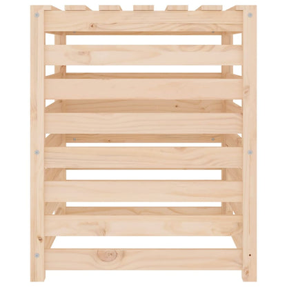 Composter 63,5x63,5x77,5 cm Solid Wood Pine