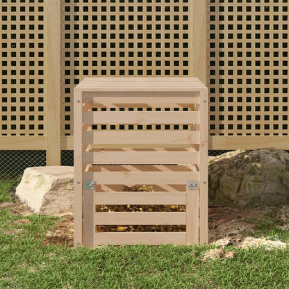 Composter 63,5x63,5x77,5 cm Solid Wood Pine