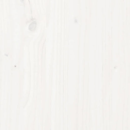 Composter White 82,5x82,5x99,5 cm Solid Wood Pine