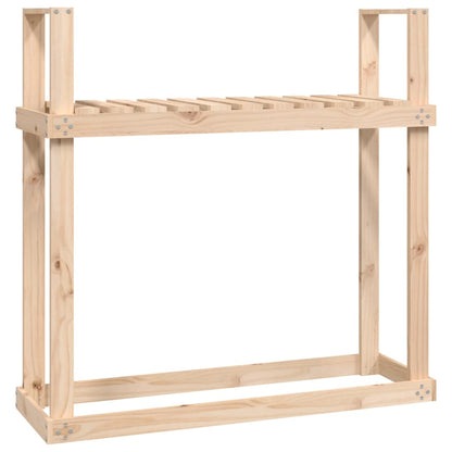 Firewood Rack 110x35x108,5 cm Solid Wood Pine