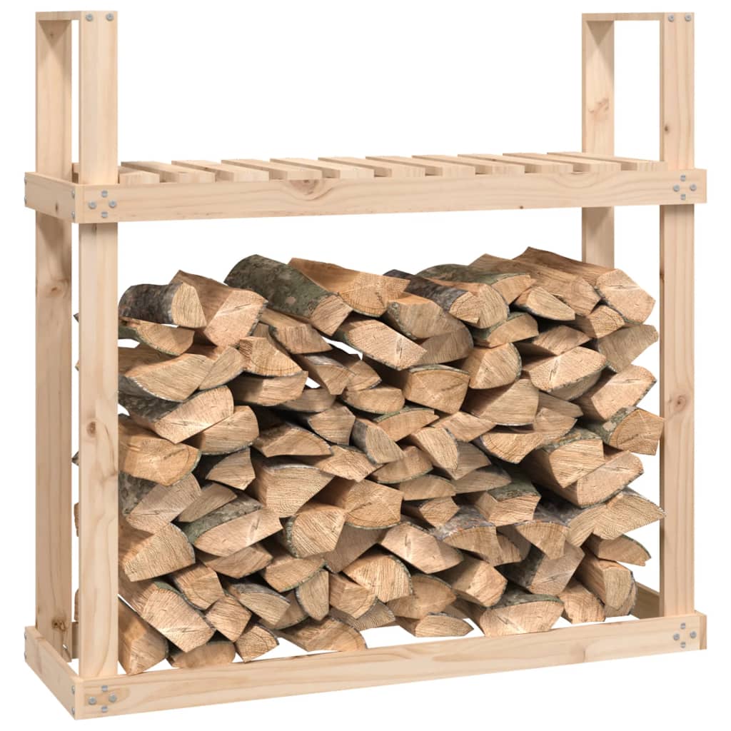 Firewood Rack 110x35x108,5 cm Solid Wood Pine
