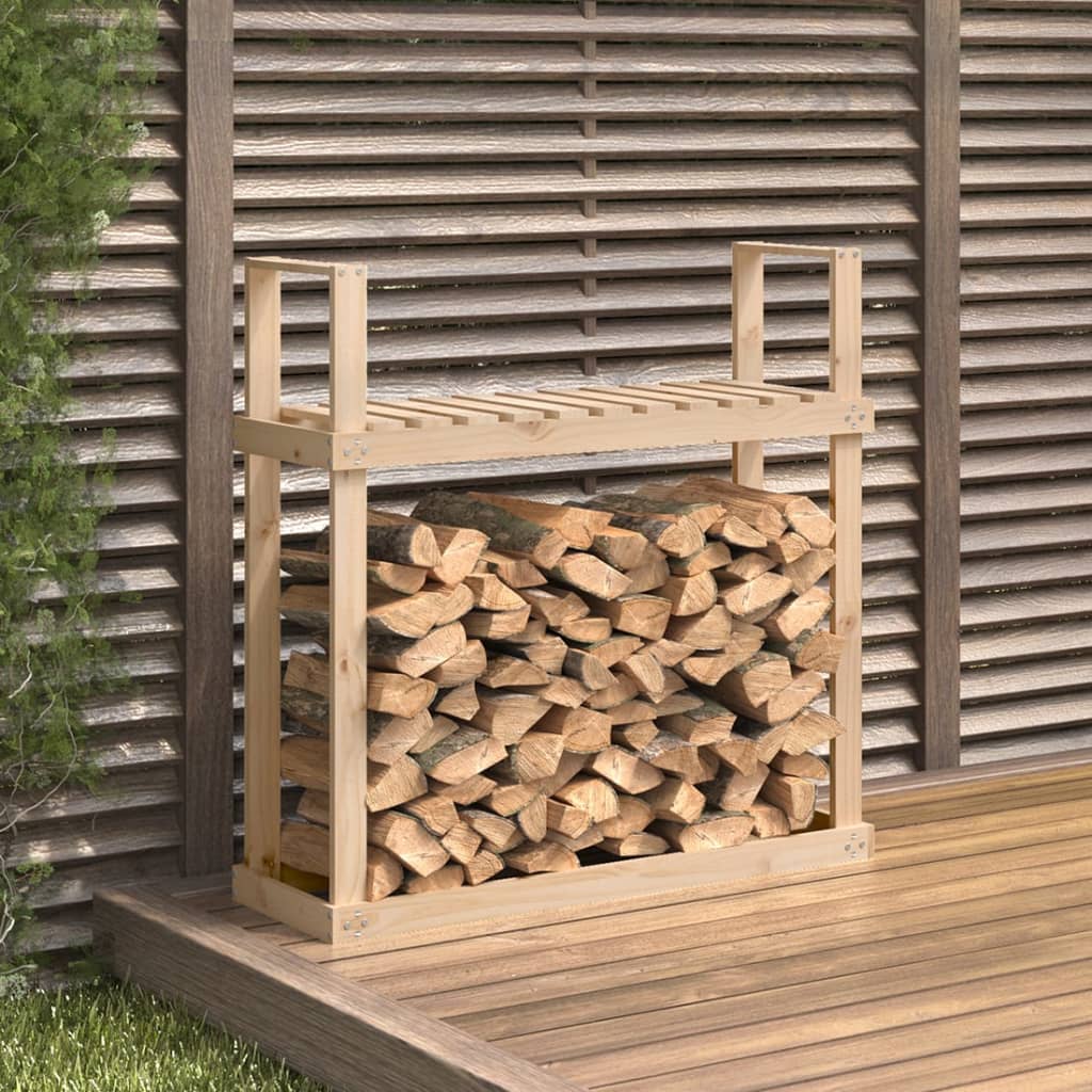 Firewood Rack 110x35x108,5 cm Solid Wood Pine