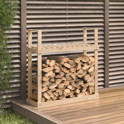 Firewood Rack 110x35x108,5 cm Solid Wood Pine