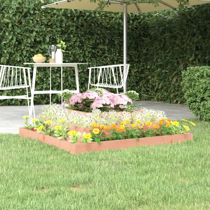 Planter 110x110x27 cm Solid Wood Douglas