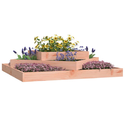 Planter 112x112x27 cm Solid Wood Douglas