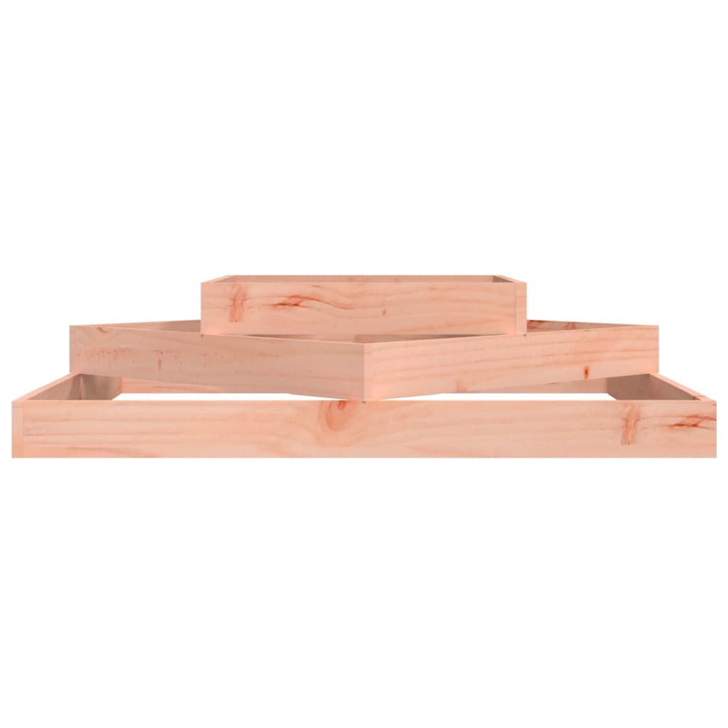 Planter 112x112x27 cm Solid Wood Douglas