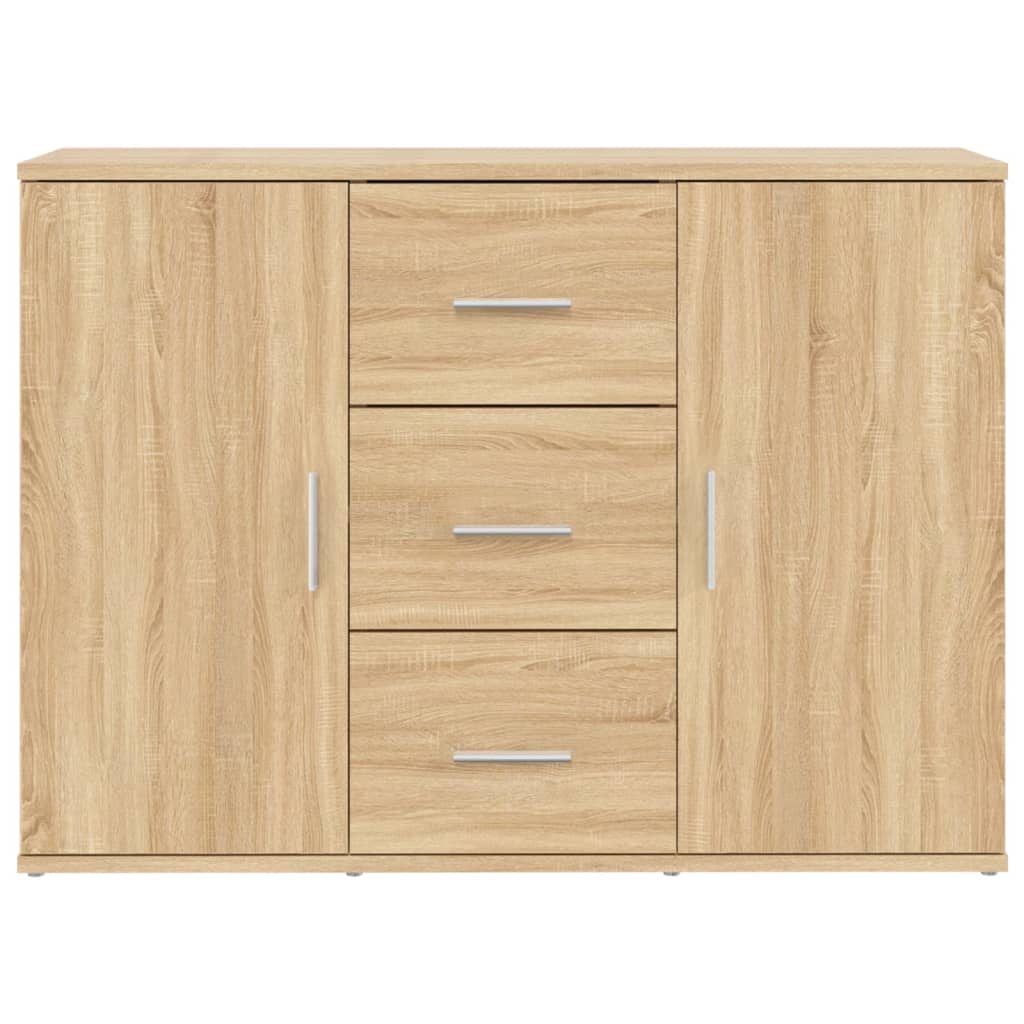 Sideboard Sonoma Oak 91x29.5x65 cm Engineered Wood