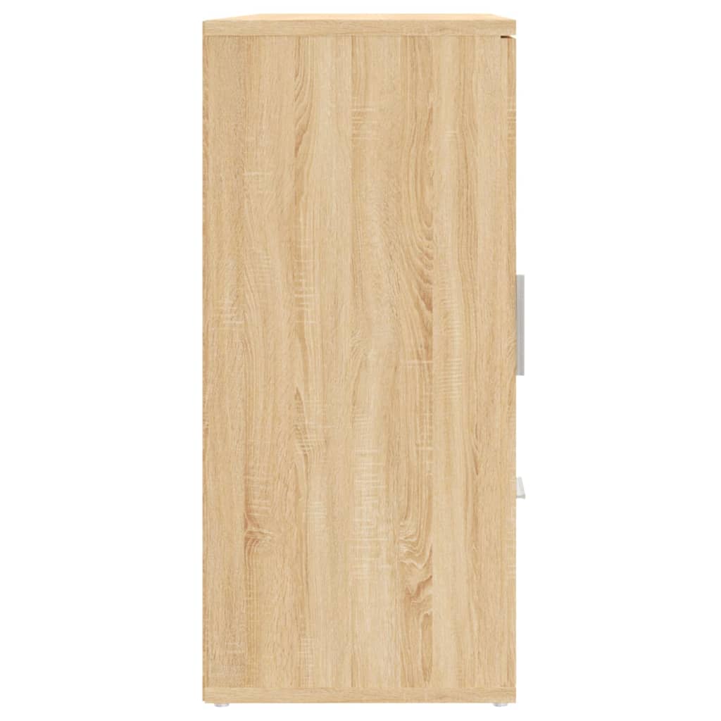 Sideboard Sonoma Oak 91x29.5x65 cm Engineered Wood