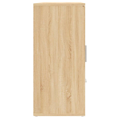 Sideboard Sonoma Oak 91x29.5x65 cm Engineered Wood