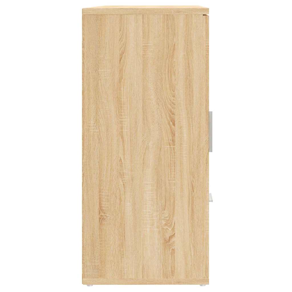 Sideboard Sonoma Oak 91x29,5x65 cm Engineered Wood