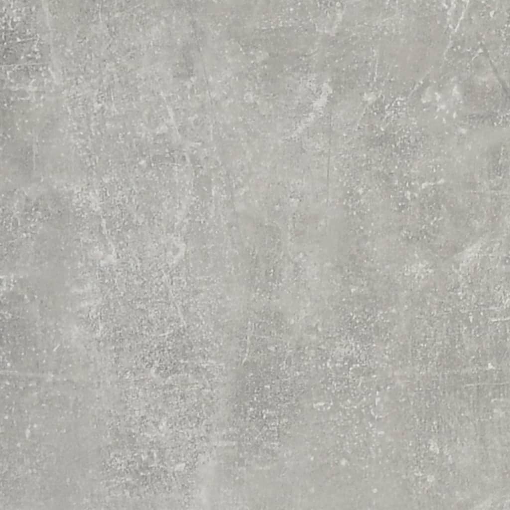 Sideboard Concrete Grey 91x29.5x65 cm Engineered Wood